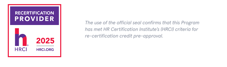 HRCI Recertification Provider badge